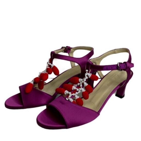 Marni LEATHER SANDALS - PINK - Picture 1 of 5